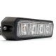 Van Master VMGLEDHD4A 12-24V R65 Heavy Duty 4 LED Amber Warning Light PN: VMGLEDHD4A